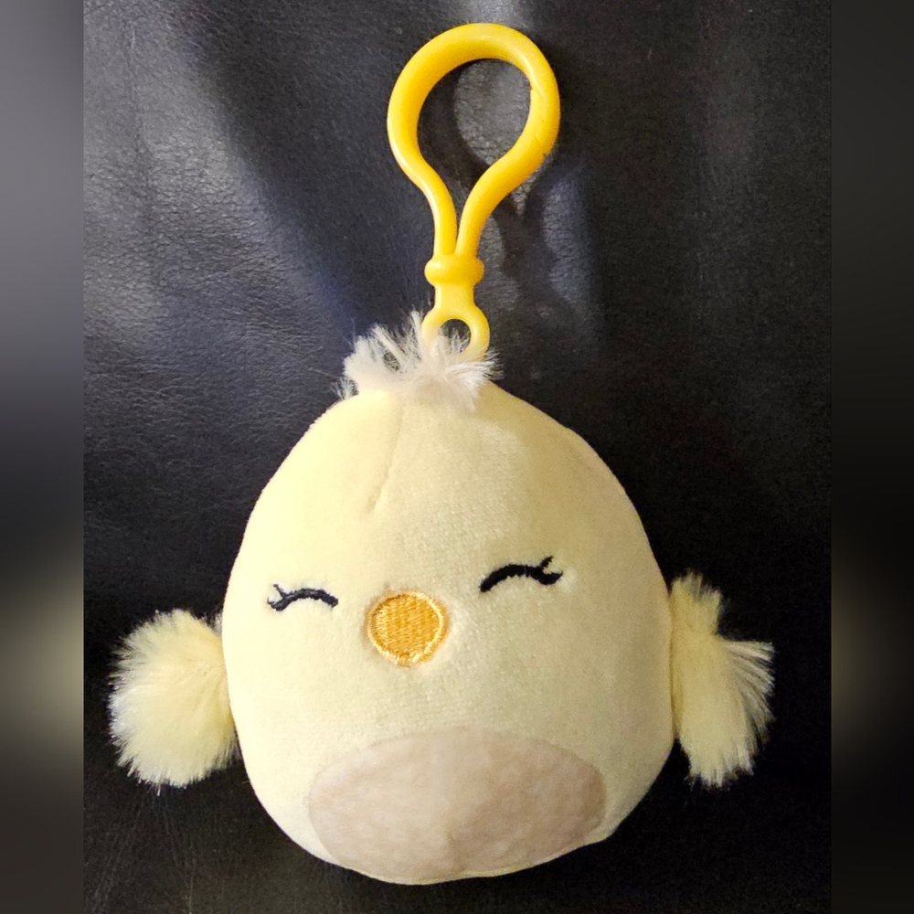 Squishmallows 3.5" Easter Clip-On Aimee The Chick New without Tags